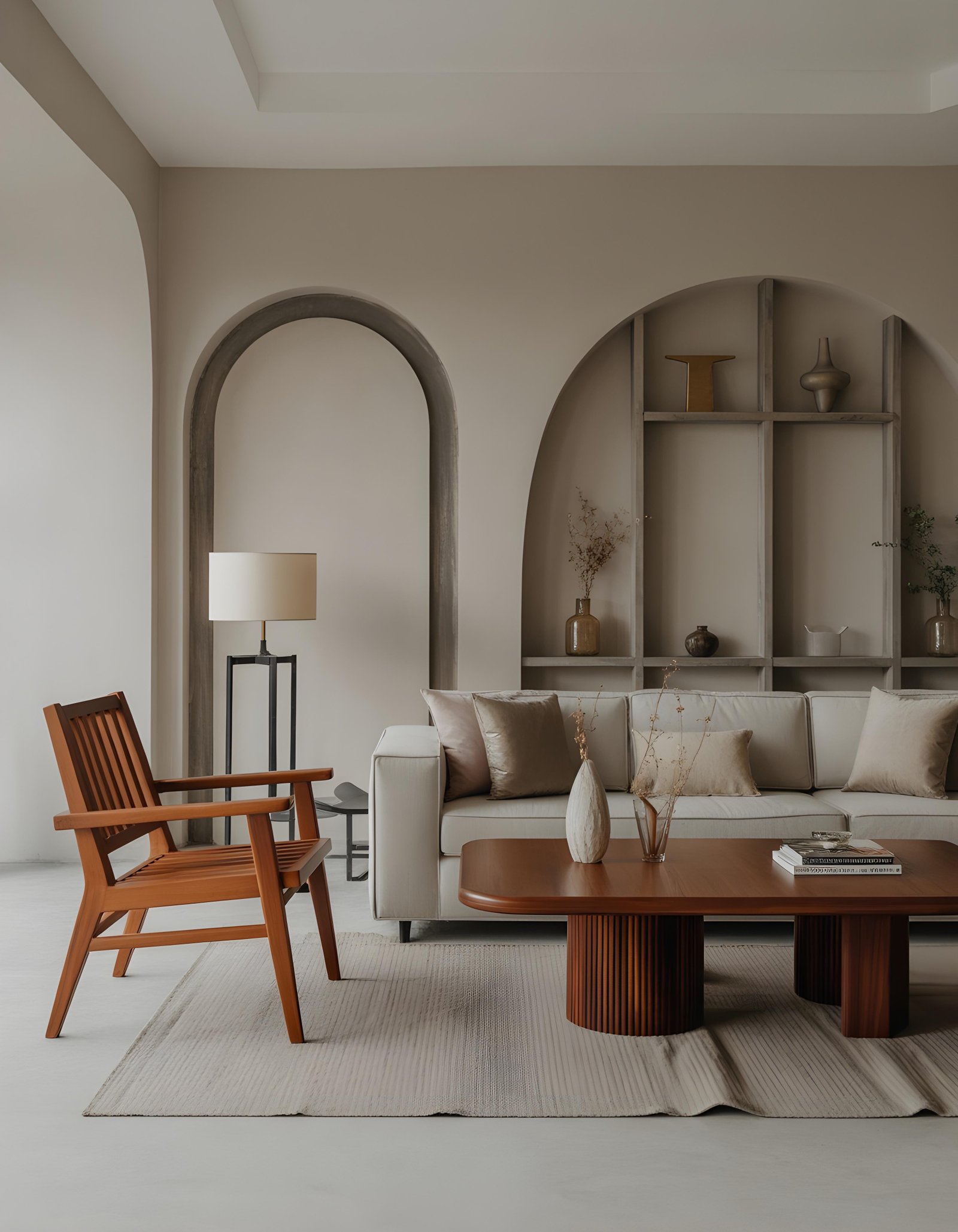 Wooden floor and chair