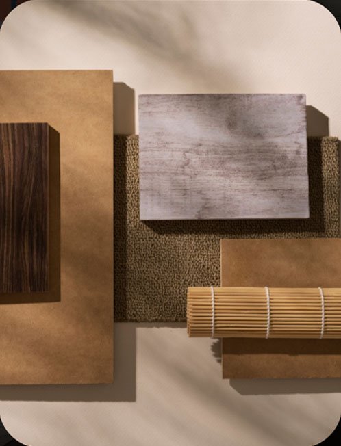 Wooden floor and chair